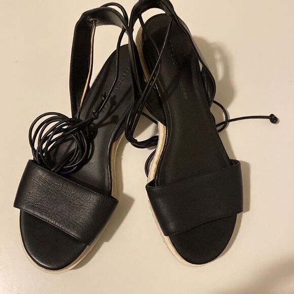 Rebecca Mincoff black sandals. Very good condition. Size 7 - Picture 2 of 9